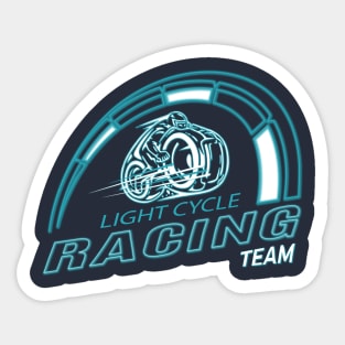 The Light Cycle Racing Team Sticker